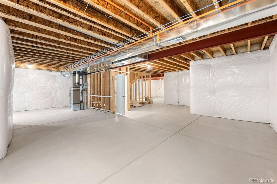 In-progress construction of a new home in Deer Creek, Littleton, CO (Image 31).