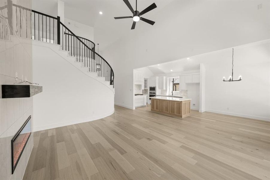 Spacious, unfurnished interior of a new home in Westside Preserve, Midlothian (Image 20).