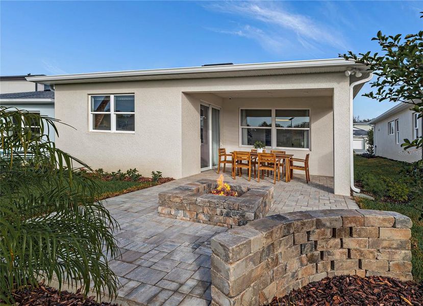 Exterior details and patio area of a home in , Lady Lake (Image 4). Exterior details and patio area of a home in , Lady Lake (Image 4).