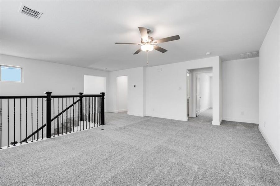 Spacious, unfurnished interior of a new home in South Oak 60s, Lakewood Village (Image 30). Spacious, unfurnished interior of a new home in South Oak 60s, Lakewood Village (Image 30).