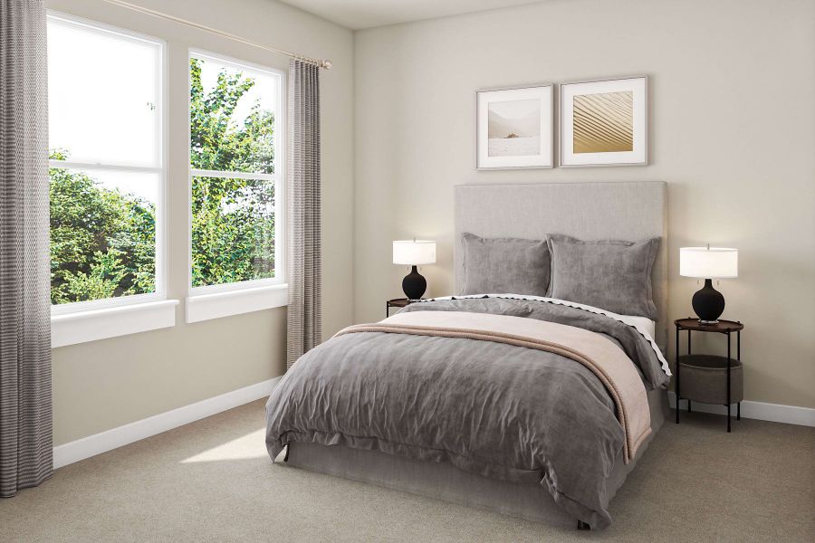 Furnished interior view inside a new home in Park Central, Georgetown (Image 16).