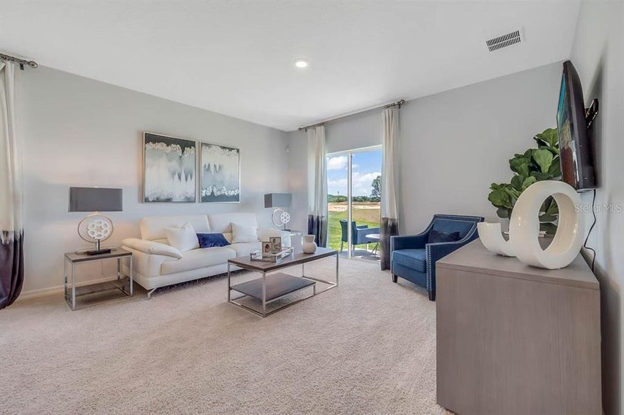 Furnished interior view inside a new home in , Lakeland (Image 11).
