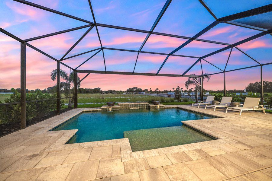 Representative exterior details of a home built from the Halyard by Homes by Towne in Shellstone at Waterside, Sarasota (Image 3).