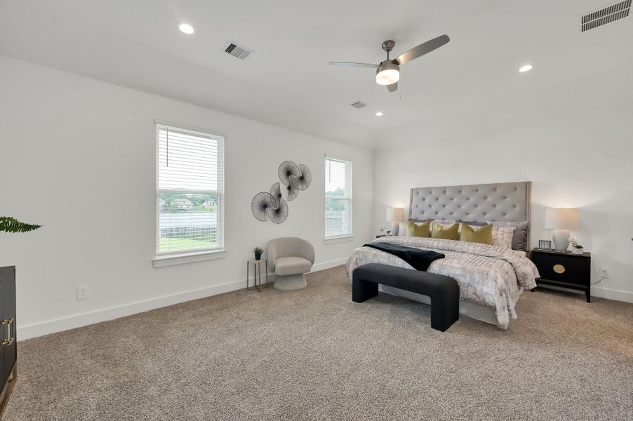 Spacious Primary Bedroom