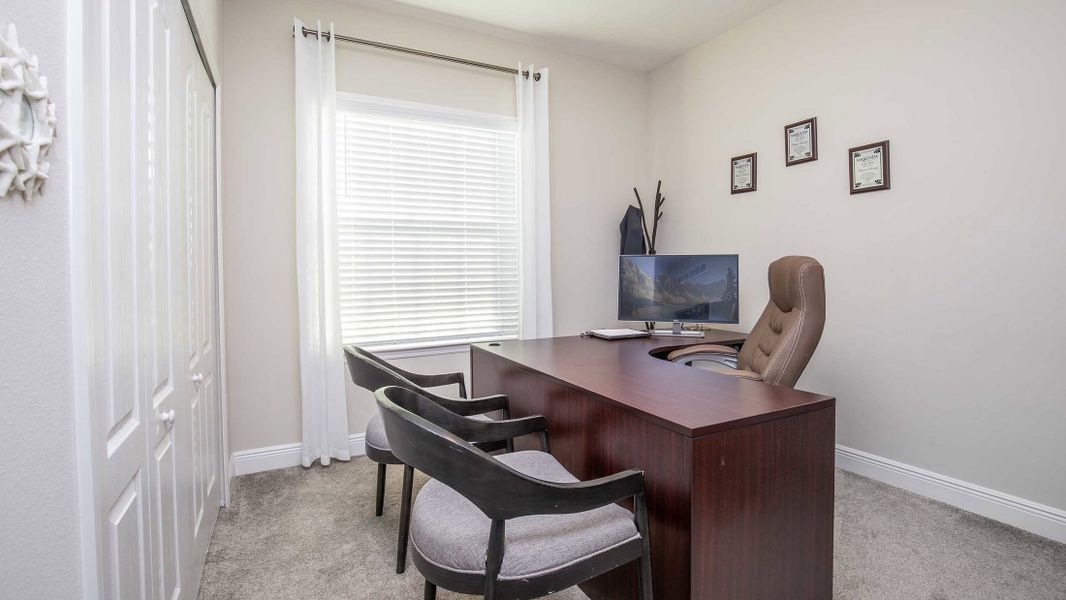 Representative furnished interior of a home built from the Miramar by Maronda Homes in Malabar Springs, Palm Bay (Image 9).