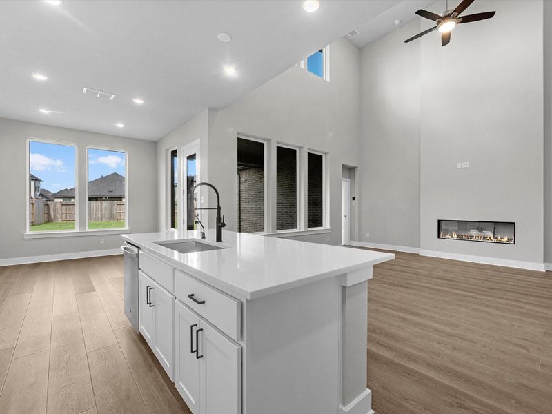 Furnished interior view inside a new home in Trillium, Richmond (Image 6).