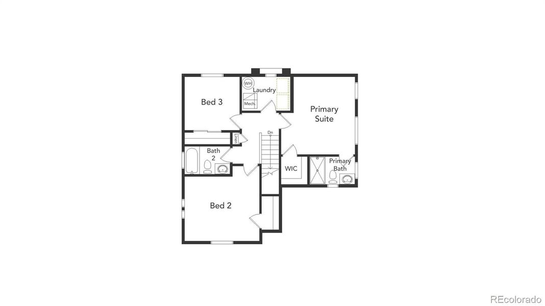 2D floor plan layout of this home in Green Valley Ranch, Commerce City, CO (Image 2). 2D floor plan layout of this home in Green Valley Ranch, Commerce City, CO (Image 2).