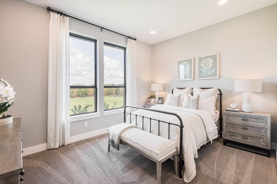 Representative furnished interior of a home built from the Sauvignon by Tri Pointe Homes in The Estates at James Lane, Fulshear (Image 19).