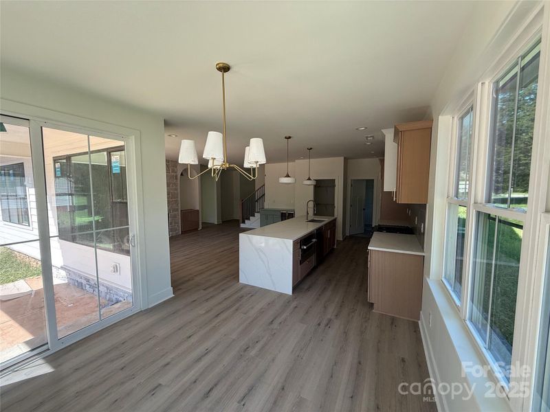 Furnished interior view inside a new home in , Mooresville (Image 10).