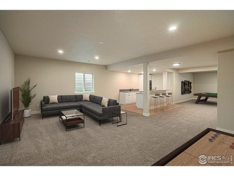 Furnished interior view inside a new home in , Frederick (Image 11).
