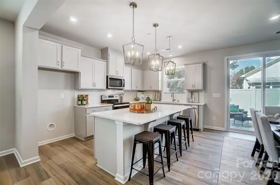 Kitchen with Island-Photo Similar to Subject Property
