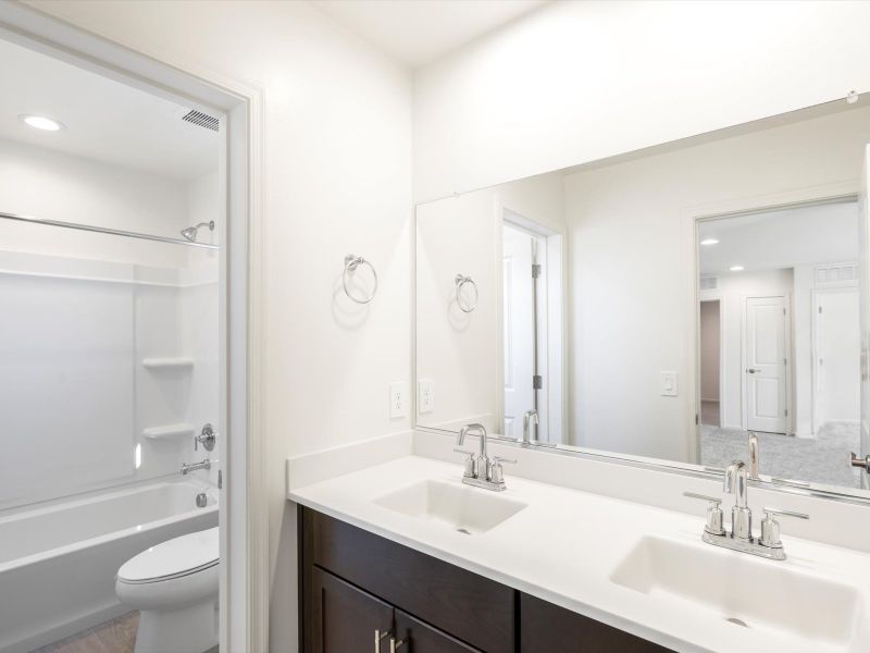 Furnished interior view inside a new home in Mandarina - Signature Series, Marana (Image 6).