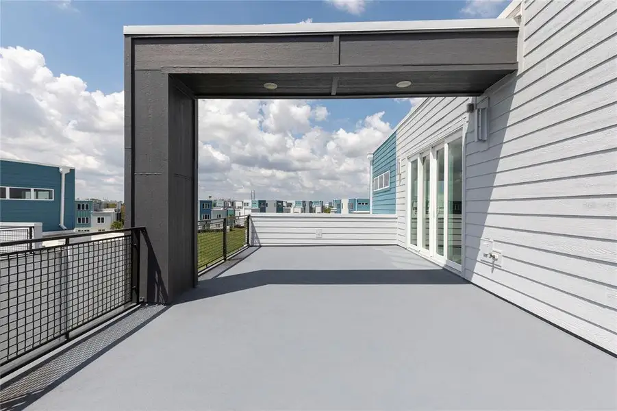 Exterior details and patio area of a home in , Reunion (Image 1). Exterior details and patio area of a home in , Reunion (Image 1).