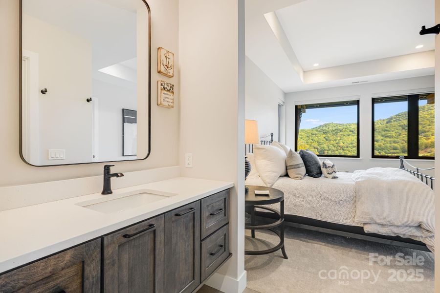 Furnished interior view inside a new home in , Sylva (Image 14).