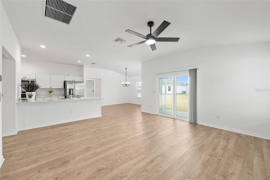 Spacious, unfurnished interior of a new home in , The Villages (Image 15). Spacious, unfurnished interior of a new home in , The Villages (Image 15).