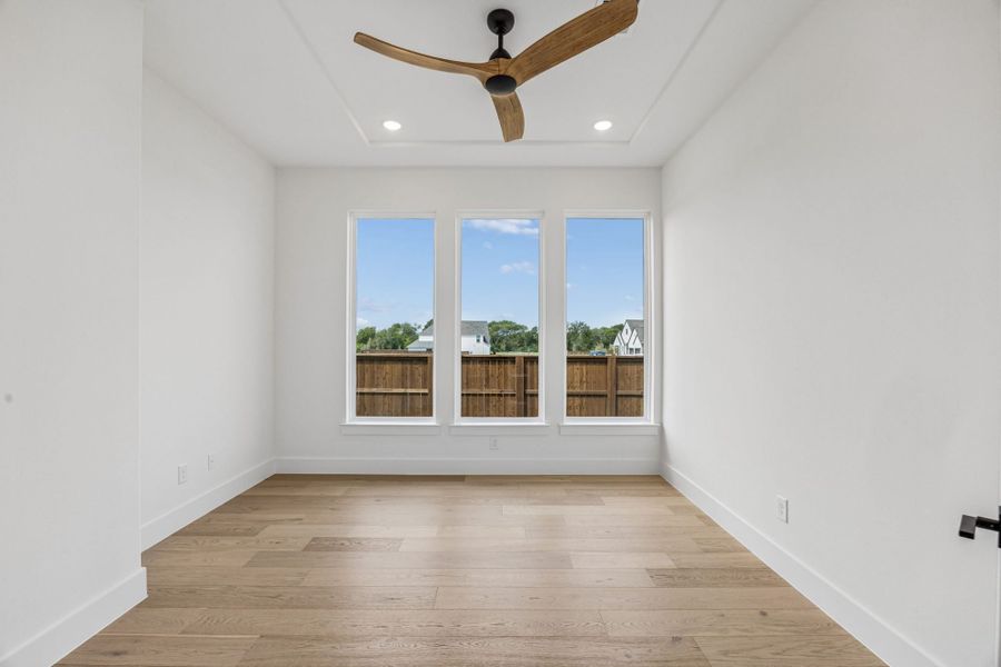 Spacious, unfurnished interior of a new home in The Parks at Wilson Creek, Celina (Image 42).