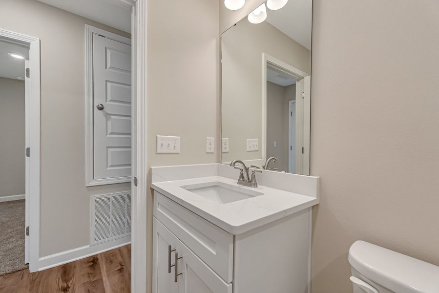 Representative furnished interior of a home built from the Dalton by CJL Homes in Oak Hollow, Crestview (Image 15).