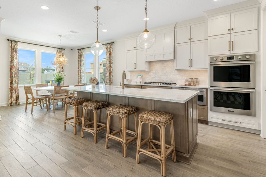 Representative furnished interior of a home built from the Miramar by Riverside Homes in Mariposa at EverRange, Jacksonville (Image 11).