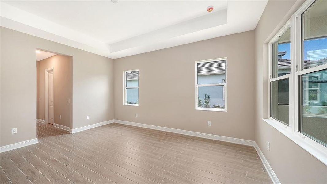 Spacious, unfurnished interior of a new home in Grand Park, Sarasota (Image 23). Spacious, unfurnished interior of a new home in Grand Park, Sarasota (Image 23).