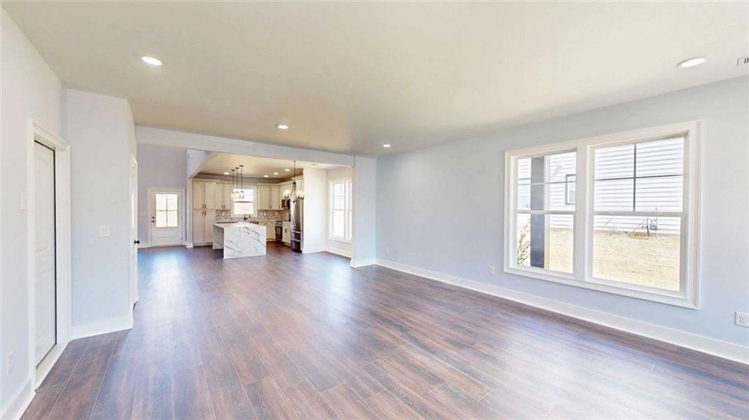 Spacious, unfurnished interior of a new home in , Conyers (Image 15). Spacious, unfurnished interior of a new home in , Conyers (Image 15).