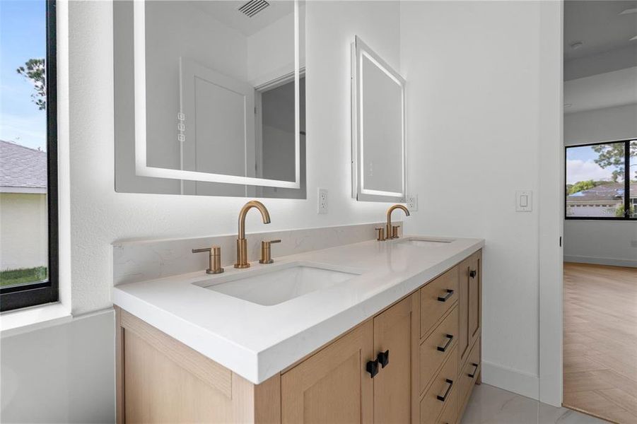 Furnished interior view inside a new home in , North Port (Image 37).