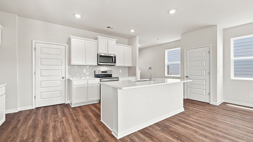 Furnished interior view inside a new home in Shoal Creek, Hampton (Image 9).