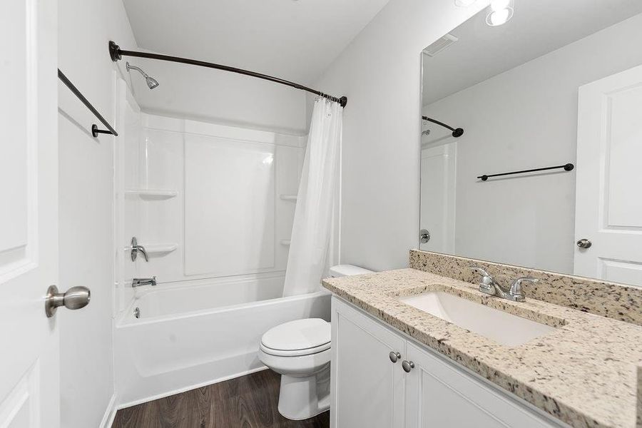 Furnished interior view inside a new home in , Lawrenceville (Image 9).