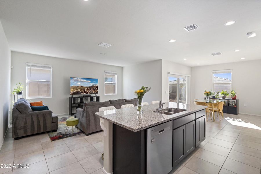 19-Kitchen to Living