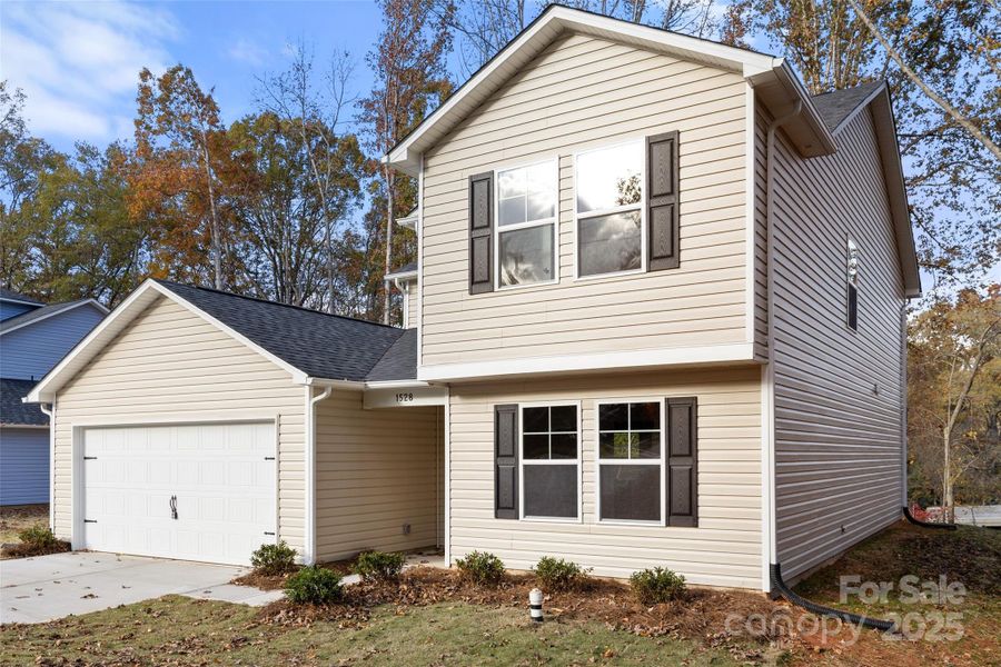 Front exterior of a new home in , Lancaster, SC, highlighting curb appeal (Image 15). Front exterior of a new home in , Lancaster, SC, highlighting curb appeal (Image 15).