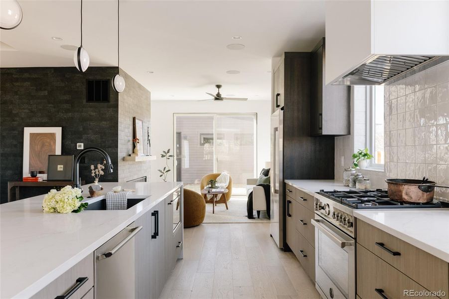Furnished interior view inside a new home in , Denver (Image 14).