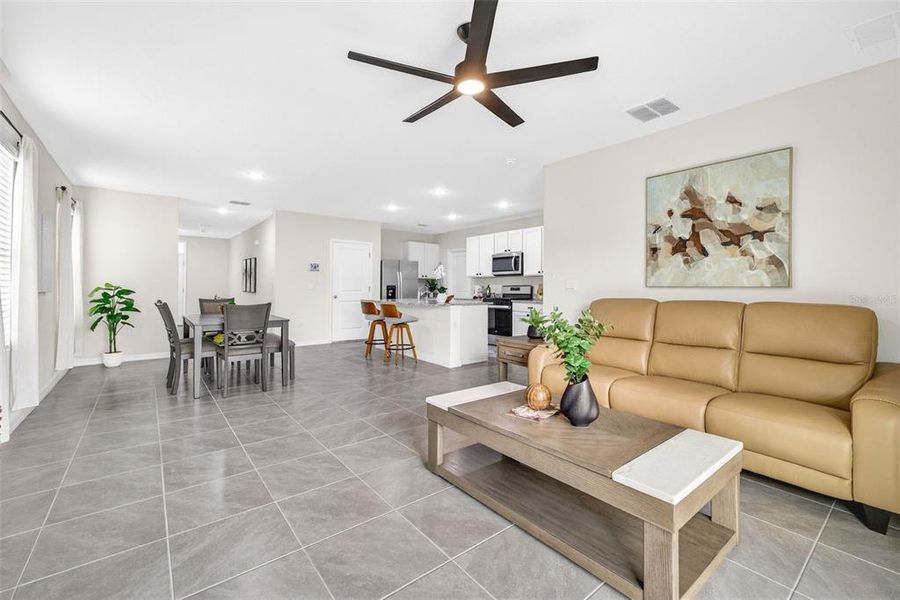 Furnished interior view inside a new home in , Zephyrhills (Image 39).