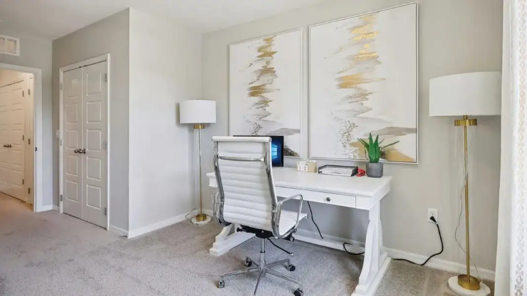 Furnished interior view inside a new home in Brentwood, Davenport (Image 24).