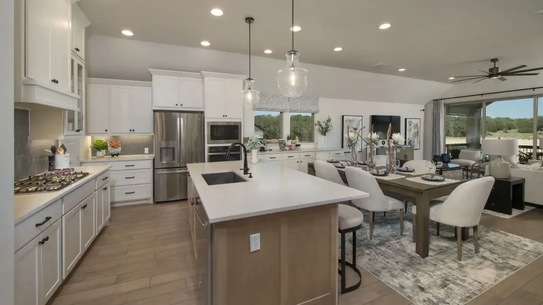 Furnished interior view inside a new home in Canyon Falls, Northlake (Image 29).