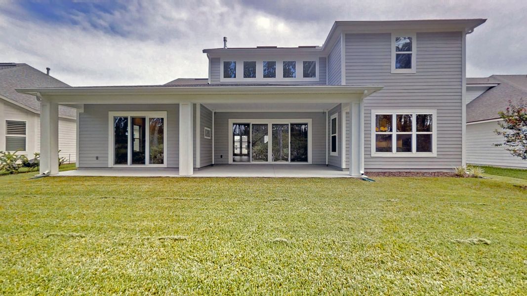 Representative exterior details of a home built from the Augusta - Pinnacle Series | 80' Wide Lots by ICI Homes in Courtney Grove, St. Augustine (Image 4).