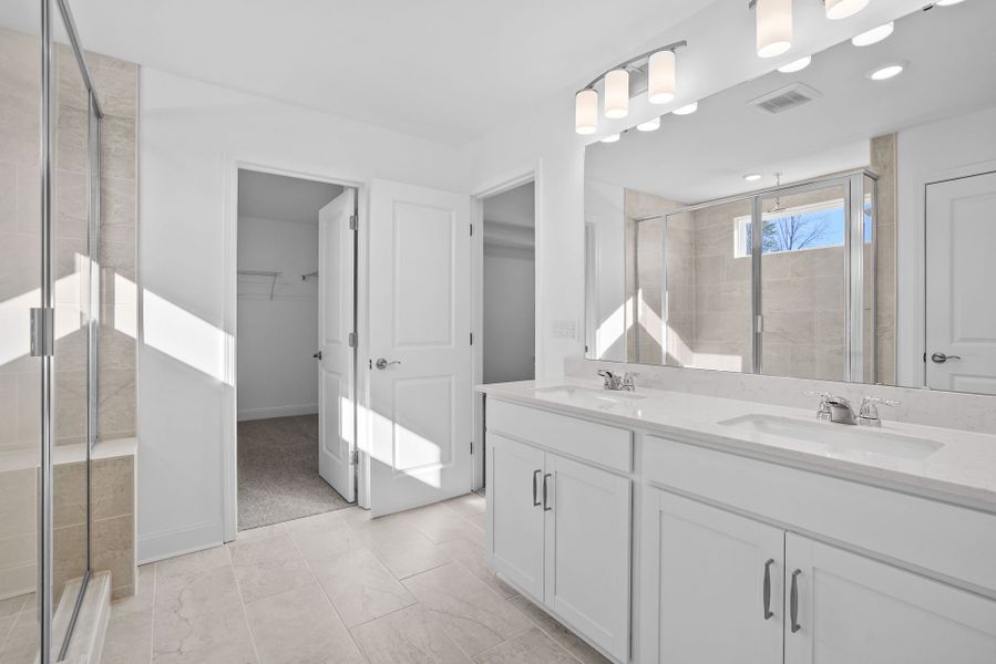 Furnished interior view inside a new home in Elmbrook, Indian Trail (Image 13).