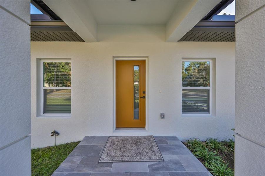Exterior details and patio area of a home in , Tampa (Image 31). Exterior details and patio area of a home in , Tampa (Image 31).