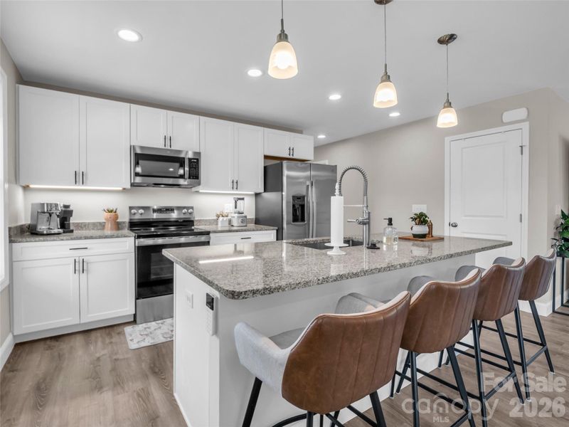 Furnished interior view inside a new home in , Hendersonville (Image 32). Furnished interior view inside a new home in , Hendersonville (Image 32).