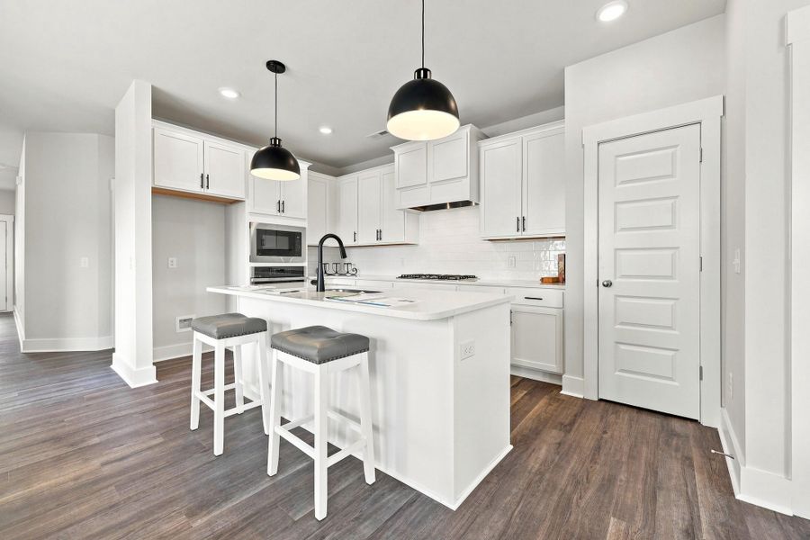 Furnished interior view inside a new home in Golden Gate, High Point (Image 5).