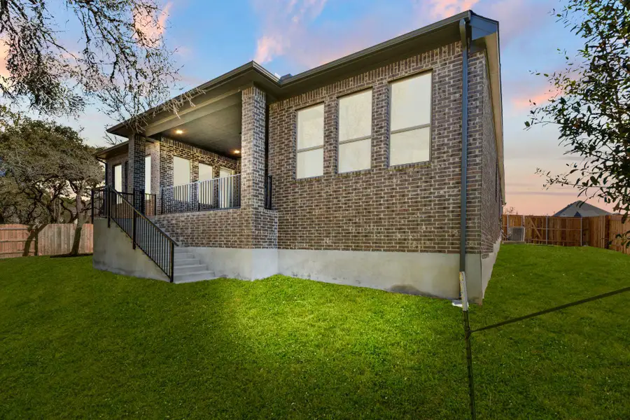 Rear of Home and Private Backyard - Representative Photo