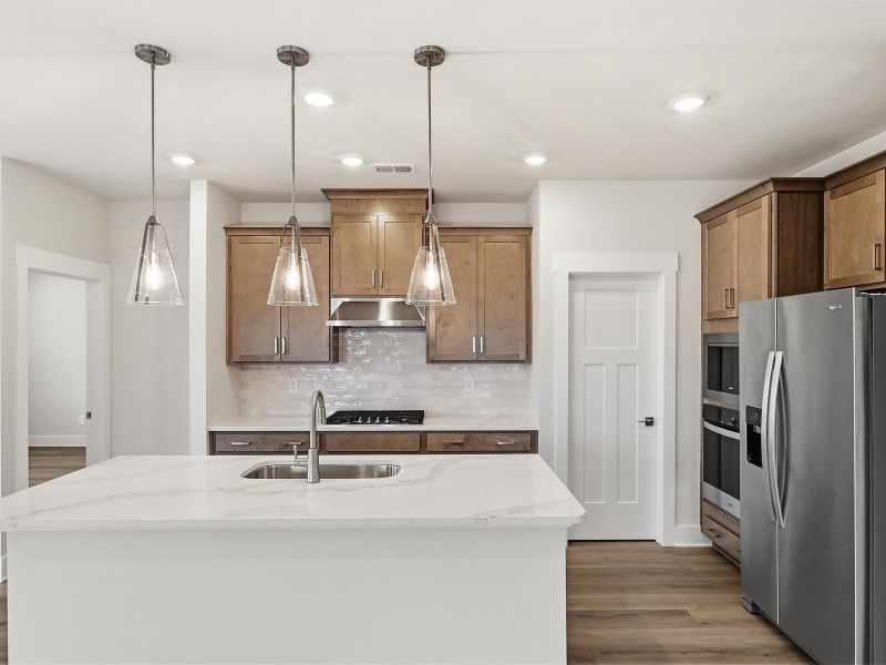 Furnished interior view inside a new home in Ashby Woods, Boiling Springs (Image 4).
