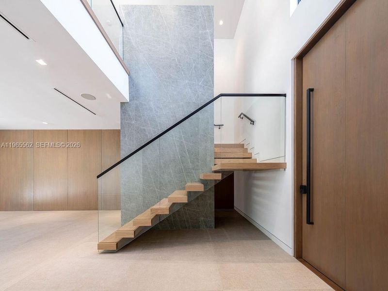 Furnished interior view inside a new home in , Miami (Image 12).