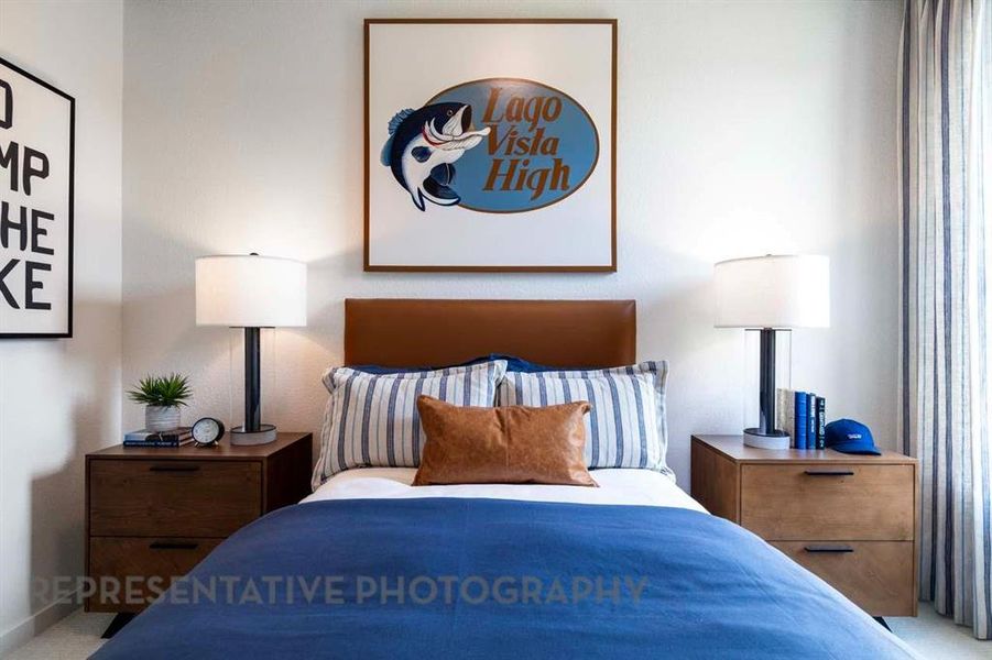 Furnished interior view inside a new home in Wellington, Haslet (Image 11).