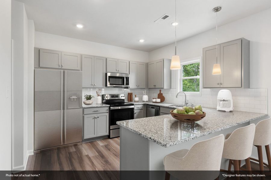 Furnished interior view inside a new home in Citadel Point at Southbridge, Sneads Ferry (Image 5).