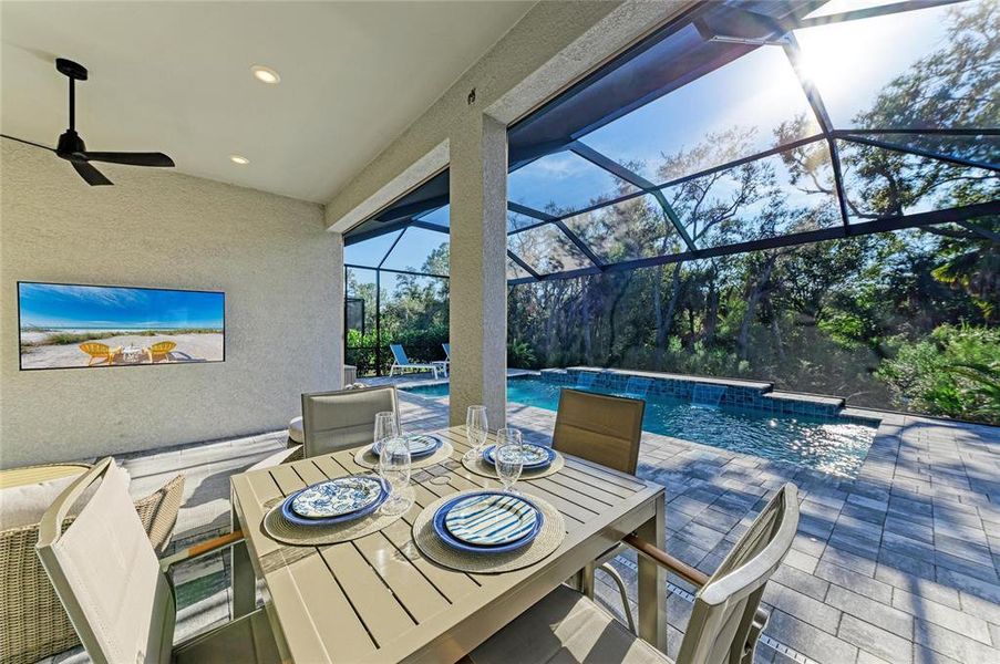 Exterior details and patio area of a home in , Englewood (Image 32). Exterior details and patio area of a home in , Englewood (Image 32).