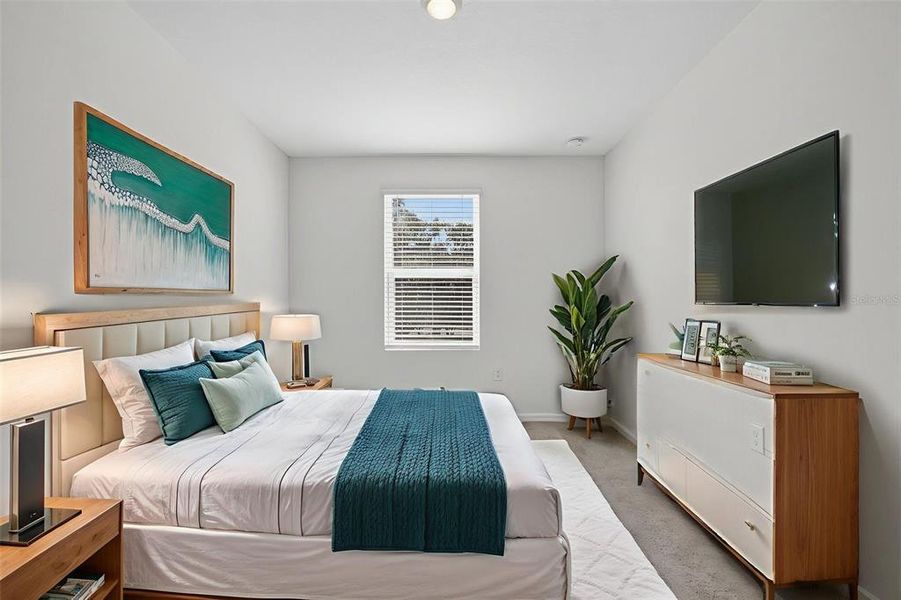 Furnished interior view inside a new home in , Kissimmee (Image 26).