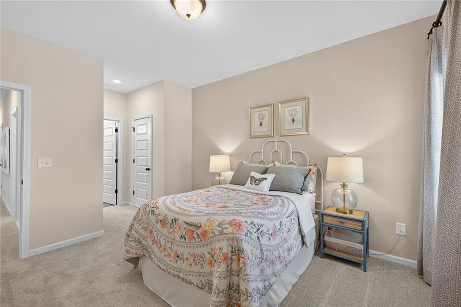 Furnished interior view inside a new home in Allen Manor, Hoschton (Image 32).