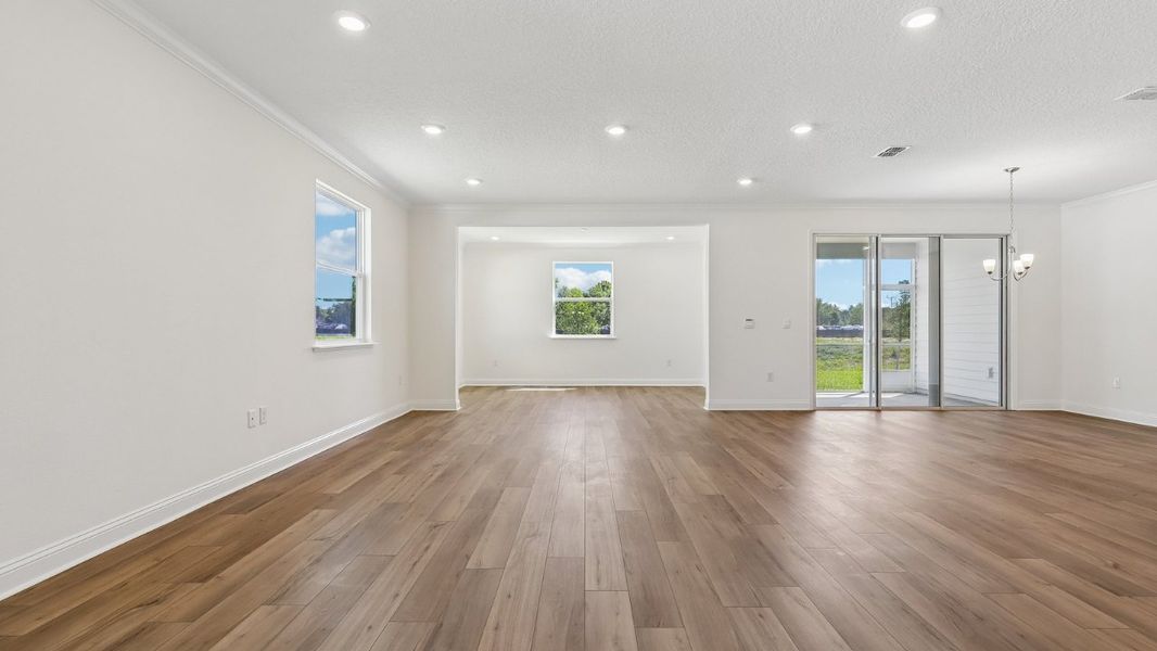 Representative unfurnished interior of a home built from the Venice by Maronda Homes in Palm Coast, Palm Coast (Image 27).