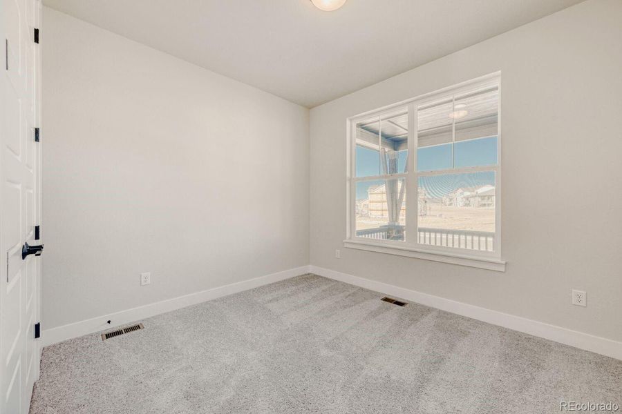 Spacious, unfurnished interior of a new home in Sterling Ridge in Sterling, Colorado Springs (Image 18). Spacious, unfurnished interior of a new home in Sterling Ridge in Sterling, Colorado Springs (Image 18).