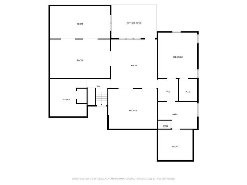 2D floor plan layout of this home in , Marietta, GA (Image 7).