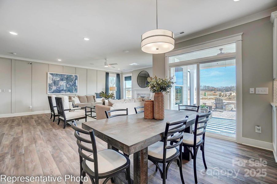 Furnished interior view inside a new home in Rone Creek, Waxhaw (Image 23).